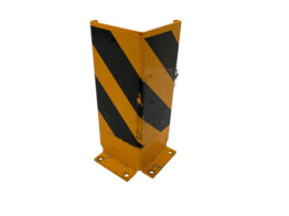 Corner protector 400x100x100mm - yellow/black - 1C