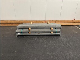 Ligger VAMM-RACK 2000x80mm - met L-plate 38mm binnen/buitenkant - 999kg - Warmbad verzinkt - 1K