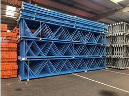 Upright frame Stow NP 8000x1100x100mm - PLFB 16 - 18000kg - Blue - 1C