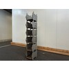 Metal stacking bins - 465mm useful width x 430mm useful height x 770mm deep - 6 pieces - Open front