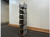 Metal stacking bins - 465mm useful width x 430mm useful height x 770mm deep - 6 pieces - Open front