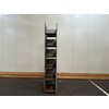 Metal stacking bins - 465mm useful width x 430mm useful height x 770mm deep - 6 pieces - Open front