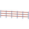 Pallet racking Stow NP - 6 upright frames 5300x1100x120mm - 24.000kg   30 beams 4000x160mm