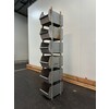 Bacs empilables en metal - 465mm largeur utile x 430mm hauteur utile x 770mm profondeur - 6 pieces
