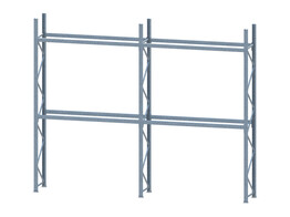 Palletstelling HDG Polypal/Mavil - 3 staanders 4500x1025x85 mm   8 liggers 2685x95mm
