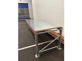 Etabli VAMM-RACK - 2 echelles 1000x1100mm   2 lisses 3600x80mm   Panneau 38mm   Tole galva