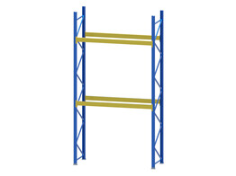 Palletstelling Provoost - 2 staanders 4800x1000x100mm   4 liggers 2400x130x50mm