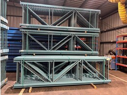 Staander Redirack 3960x1050x83mm - 17100kg - Type H - Blauw - 1K - Gelast
