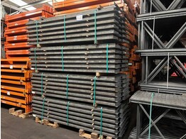 Ligger Dexion SP 2530x115x50x1.5mm - 3250kg - Grijs - Kops - L-plate 38mm - 1K - Type E - 3H
