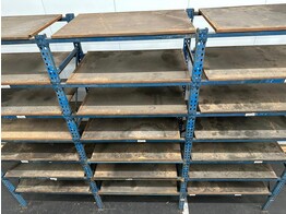 Grootvakstelling - 9 ladders 3000x800x80mm   112 liggers 1300x40mm   56 houten platen 1220x800mm