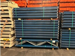 Upright frame Polypal 2500x400x85mm - 8000kg - Blue - NC