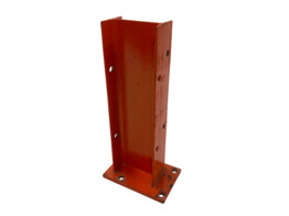 IPE steun 400x70x120mm - Oranje - 1K