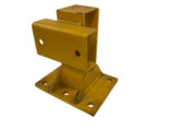 Balkhouder 300x280mm -  Voor hout 110x60mm - Geel - 1K