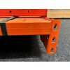 Buis ligger VAMM-RACK - 1500mm - 50x50x3mm- met 9mm gat elke 100mm - Oud oranje - NK