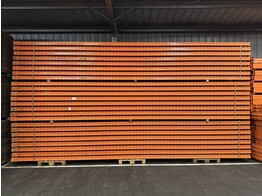 Staander Stow OP 7000x1000x100mm - 16.000kg - Oranje - 1K - Dubbele stijl op 2m