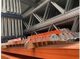 Steunladderbeveiligingsbalk Mecalux - C/C 2300mm - Oranje - NK