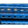 Palletstelling Esmena - 4 blauwe staanders 3650x1000x100mm   18 gele liggers 3600x75x40mm