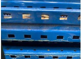 Palletstelling Esmena - 4 blauwe staanders 3650x1000x100mm   18 gele liggers 3600x75x40mm