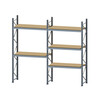 Pallet racking Travhydro - 3 Upright Frames 4200x1100x85   10 Beams 2200x100   wood 28mm deep Beams