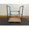 3x Heavy-duty metal storage pallet 1600x1200x1900 mm with wooden base - removable frame - 2 1 FREE