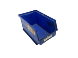 3x Bac a bec Schaefer 150mmLx234mmPx122mmH - LF221zw - 1C - Bleu - 2 1 GRATUIT