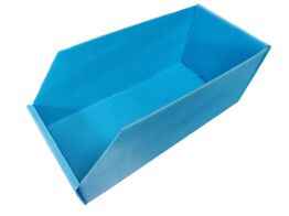 3x bacs Plano 180 mm de large x 380 mm de profondeur x 155 mm de hauteur   bleu non plie    2 1 FREE