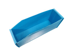 3x bacs Plano 90 mm de large x 280 mm de profondeur x 105 mm de hauteur   bleu  non plie    2 1 FREE