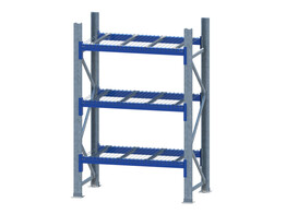 Start module Schaefer - 2150Hx1300Wx800D - 3 levels 2500kg - wire meshes
