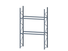 Startmodule Polypal - 4500Hx2685Bx1025D - 2 liggerniveaus 2200kg