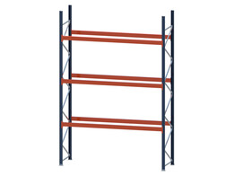 Startmodule Mecalux - 5000Hx3300Bx1100D - 3 liggerniveaus 3000kg