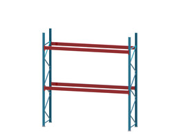 Startmodule Redirack - 3960Hx3600Bx1050D - 2 liggerniveaus 2800kg