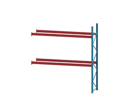Aanbouwmodule Redirack - 3960Hx3600Bx1050D - 2 liggerniveaus 2800kg