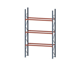 Startmodule Dexion SP - 4500Hx2530Bx910D - 3 liggerniveaus 2250kg