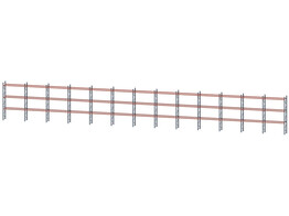 Palletstelling Dexion SP - 14 staanders 4500x910x85mm   78 liggers 2530x90mm