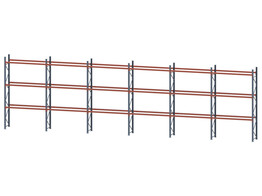 Palletstelling Dexion SP - 7 staanders 4500x910x85mm   36 liggers 2530x90mm