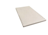 Plateau Stow 965x600mm - 250kg - Blanc RAL 9010 - 1C