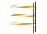 Aanbouwmodule Mecalux - 5000Hx3600Bx1100D - 3 liggerniveaus 1532kg