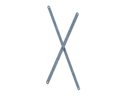 X-bracing 1000mm  C/C 1537mm  - G2 - HDG