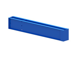 Pied simple face 1500mm type 305 - Bleu