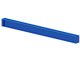 Dubbelzijdige voet 1800mm type 350 - Blauw