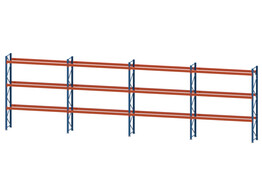 Palletstelling Nedcon OP - 5 staanders 4000x900x100mm   24 liggers 3300x130mm