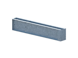 Pied simple face 1250mm type 305 - Galvanise a chaud