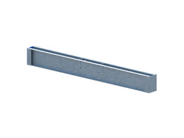 Dubbelzijdige voet 1250mm type 350 - Warmbad verzinkt