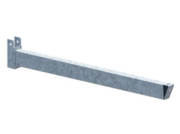 Arm 1250 mm - 600kg - tube 100 x 50 x 2.5 - Warmbad verzinkt