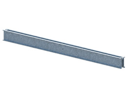 Dubbelzijdige voet 1250 mm type 200 - Warmbad verzinkt