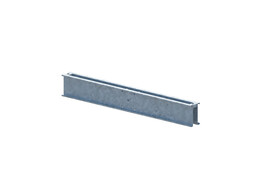 Dubbelzijdige voet 600 mm type 200 - Warmbad verzinkt