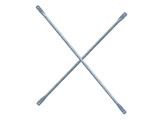 X-bracing 1250 mm -  C/C L 1595 mm  - Hot dipped ganlavanised