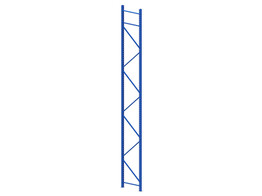 Staander 4500x600mm - 4000kg - Blauw