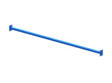 Row spacer 1300mm - 40x30x1.5 - Blue