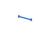 Entretoise 400mm - 30x20x1.0 - Bleu